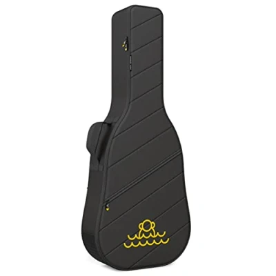 Afbeelding van Monkey Loop Touring Classic Gitaartas met 23 mm vulling, halfstijve tas voor klassieke gitaar, buitenvak accessoires, verstelbare riemen, waterdicht