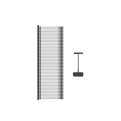 Afbeelding van standaard hechtdraden voor etiketteerpistool, kunststof draden, aanzetpistool, labelpennen van zwarte (5.000 stuks zwart, 25 mm)
