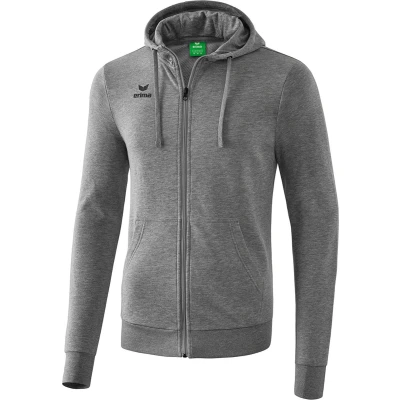Afbeelding van Erima Sweatjack met capuchon grey melange