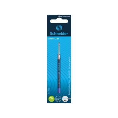 Afbeelding van 10x Vulling Schneider Slider 755 XB blister blauw