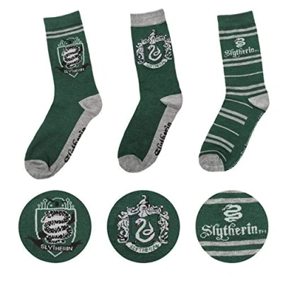 Afbeelding van Cinereplicas Harry Potter Slytherin / Zwadderich Sokken Set