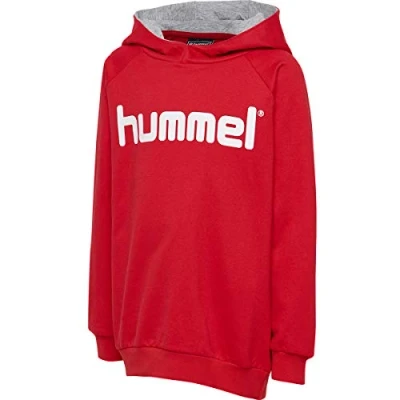 Afbeelding van Hummel LOGO Hoodie Unisex voor kinderen, Maat: 152, Red