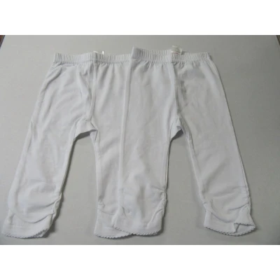 Afbeelding van dirkje, meisje, legging set , wit 3/ 4 lengte 110 5 jaar