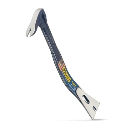 Afbeelding van Estwing Pro Claw Pry Bar 16&quot; 3 in 1 dak/gevelbeplating/bouwgereedschap met nageltrekker en wrikmes RSC