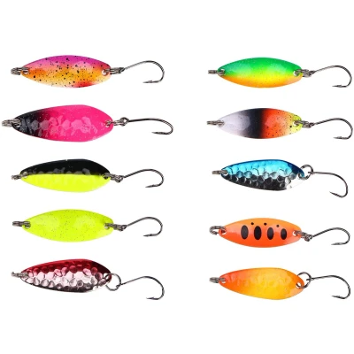 Afbeelding van Fish4all Trout Spoon Box Mix 2.9g 3.3g (10 Stuks) Lepel