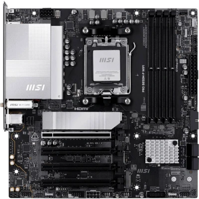 Afbeelding van MSI PRO B850M P WIFI AMD B850 Socket AM5 micro ATX