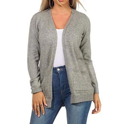 Afbeelding van ONLY OPEN NOOS Vest, Dames, Maat: XS, Medium grey melange