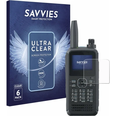 Afbeelding van Savvies Screenprotector voor Kenwood TH D75E D Star Folie Beschermfolie transparant (6 Stuks)
