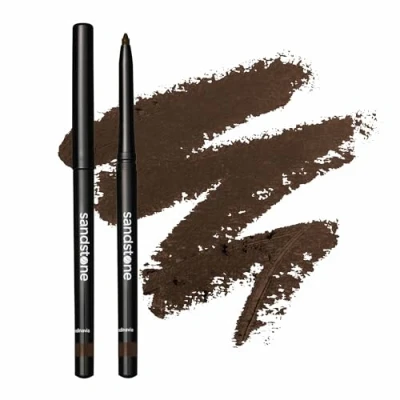 Afbeelding van Sandstone Scandinavia Hypoallergene waterdichte eyeliner, eyeliner voor gevoelige ogen, parfumvrije veganisten en dierproefvrije oogstift (Bruin)