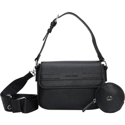 Afbeelding van GERRY WEBER Schoudertas Zeitgeist Shoulderbag SHZ Black Zwart