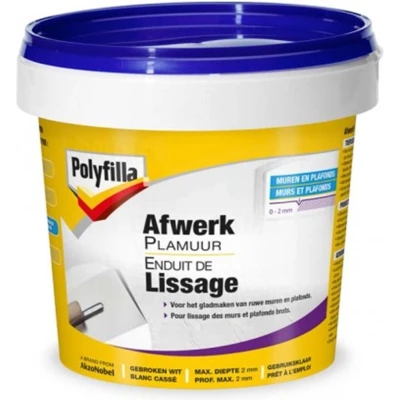 Afbeelding van Polyfilla Afwerkplamuur 1,5kg