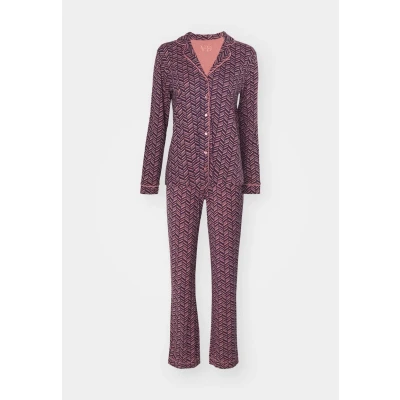 Afbeelding van VIVANCE Pyjama &#039;Dreams&#039; roestrood / zwart
