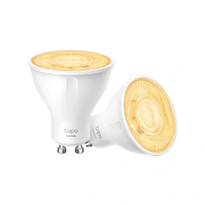 Afbeelding van Tapo TP Link Smart WiFi lamp GU10 L610, 2 stuks, energiebesparing, 2,9 W equivalent 50 W, dimbare Alexa lamp, Home accessoires, compatibel met Alexa, Google Assistant, wit