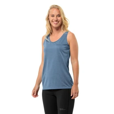 Afbeelding van Jack Wolfskin Crosstrail Top, Dames, Maat: Small, Elemental blue