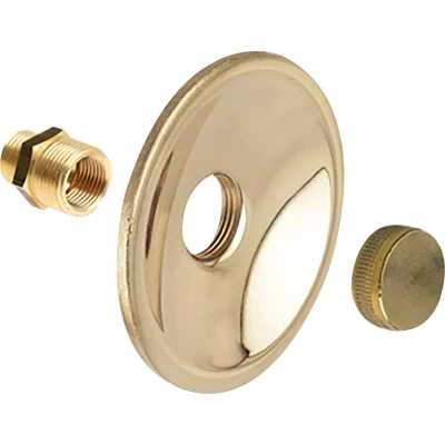 Afbeelding van Bonfix Ronde gevelplaat met stop en aansluitstuk 3/4&quot;