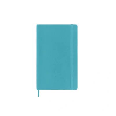 Afbeelding van Moleskine Notitieboek Large Blanco Zachte Kaft Reef Blue