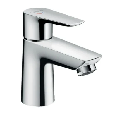 Afbeelding van Hansgrohe Talis E 1 grps wastafelmengkraan 80 CoolStart met waste