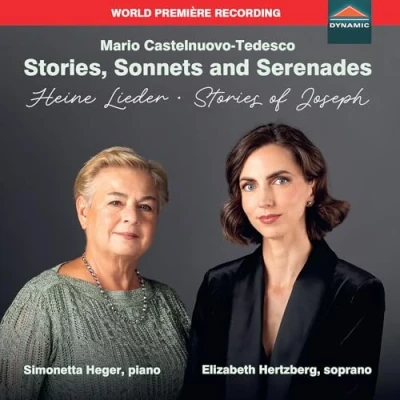 Afbeelding van Elizabeth Hertzberg &amp; Simonetta Heger Stories, Sonnets Serenades Heine Lieder; Stories Of Joseph (CD)