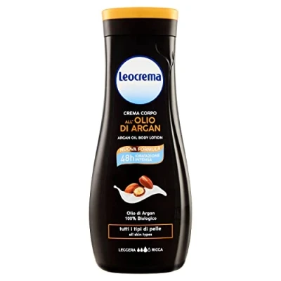 Afbeelding van LEOCREMA corpo 400 Argan Crème voor mani e