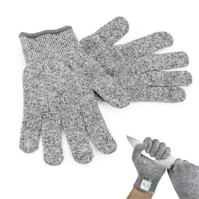 Afbeelding van MAGIC SELECT Anti snijhandschoenen voor keuken, niveau 5 en levensmiddelenkwaliteit, 1 paar werkhandschoenen tuinieren timmerwerk, snijbestendig ter bescherming van de handen.