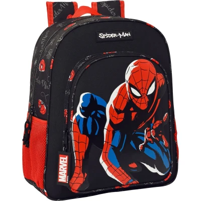 Afbeelding van Schoolrugzak Spider Man Hero Zwart 32 X 38 12 cm