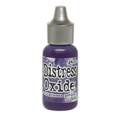 Afbeelding van Ranger Distress Oxide Re Inker 14 ml Villainous Potion TDR78838 Tim Holtz (10 21)