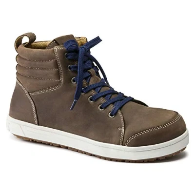 Afbeelding van Birkenstock QS700 Werkschoenen / Veiligheidsschoenen Bruin Nubuck Regular fit maat 44
