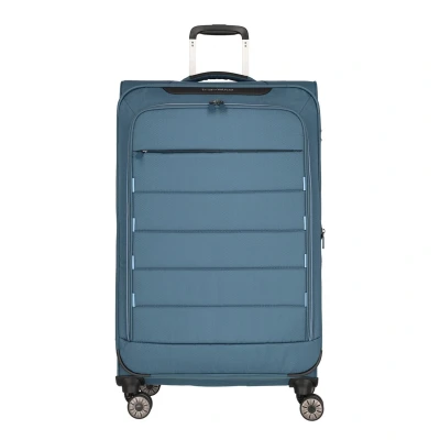 Afbeelding van Travelite Skaii 4 Wheel Trolley L Expandable blue
