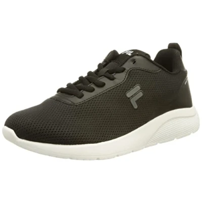 Afbeelding van Fila Spitfire Sneakers laag, Dames, Maat: 41, Black white Textiel/ synthetisch