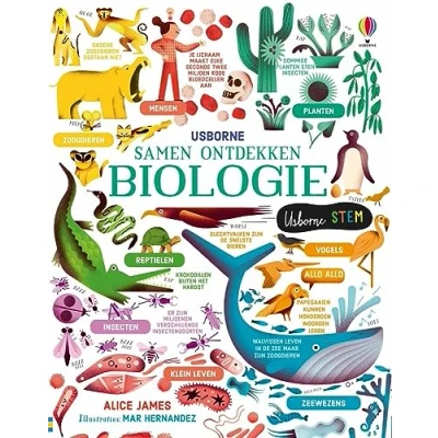 Afbeelding van Uitgeverij usborne samen ontdekken biologie