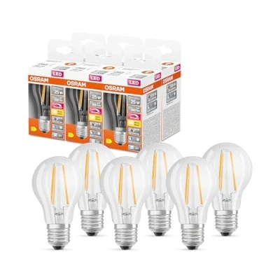 Afbeelding van OSRAM SUPERSTAR+ CLASSIC A FIL 25 LED lamp, 2,2W, 300lm