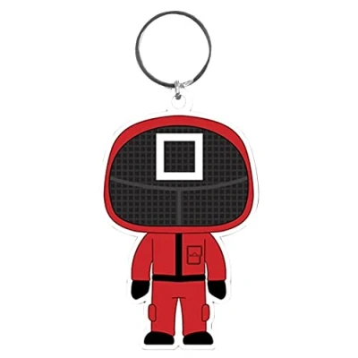 Afbeelding van Squid Game Square Guard Sleutelhanger
