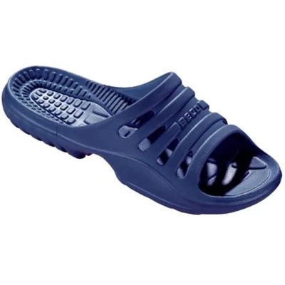 Afbeelding van BECO dames badslippers donkerblauw maat 42