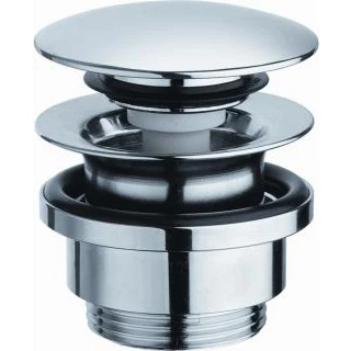 Afbeelding van Raminex afvoerplug universeel voor wastafel chroom met Up&amp;Down