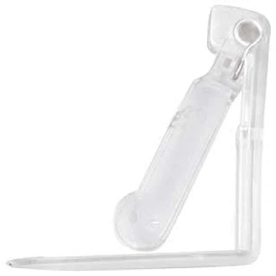 Afbeelding van d c fix Tafelkleedklemmen Doorzichtig 6x6 cm 4 stuks