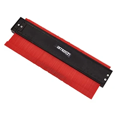 Afbeelding van Amtech P3215 Magnetische contourmeter, duurzame niet markerende maatregelen, ideaal voor doe het zelf, constructie en timmerwerk, 26 cm lengte