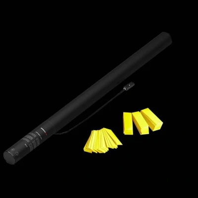 Afbeelding van MagicFX elektrisch confetti kanon 80cm geel