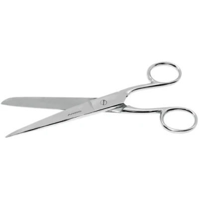 Afbeelding van Nirosta All Purpose Schaar Praktika 17,5cm roestvrij staal, Zilver, 17,5 x 3,5 0,3 cm