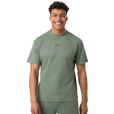 Afbeelding van Björn Borg Classic Tshirt basic, Heren, Maat: Large, Agave green