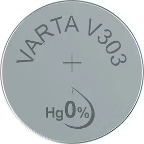 Afbeelding van Varta Knoopcel Batterij V303 1stuk(s) 1.55V 0.16Ah 4008496245420