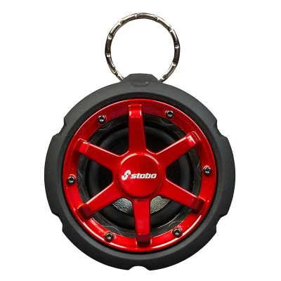 Afbeelding van Stabo Draagbare buitenspeaker, waterdicht IPX7, Bluetooth 4.2, vermogen 5 W, handsfree functie, luidspreker, Zwart