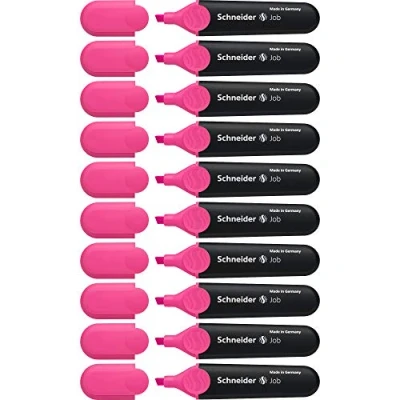 Afbeelding van Markeerstift Schneider Job 150 universeel roze 1 stuk 10 stuks
