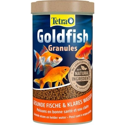 Afbeelding van Tetra Goldfish Granules voor gouden carpines en andere koudwatervissen, blik 500 ml