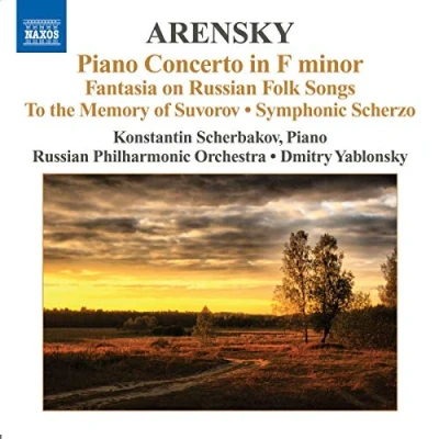 Afbeelding van Konstantin Scherbakov, Russian Philharmonic Orchestra, Dmitry Yablonsky Arensky: Piano Concerto In F Minor (CD)