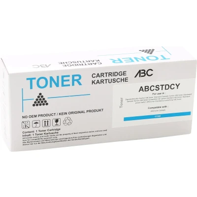 Afbeelding van ABC huismerk toner geschikt voor HP 213A W2131A Cyan Color Laserjet Enterprise 5700dn 6700dn 6701dn MFP 5800dn 5800f 5800zf 6800dn 6800zf