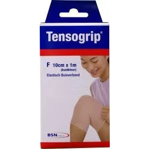 Afbeelding van Tensogrip Elastisch Buisverband F 1m X 10cm Huidskleur, 1 stuks