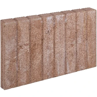 Afbeelding van Gardenlux Blokjesband Vierkant 6x35x50 Cm Bruin