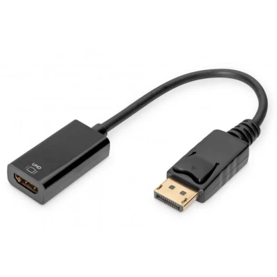Afbeelding van Digitus DB 340415 002 S video kabel adapter 0,2 m DisplayPort HDMI Zwart