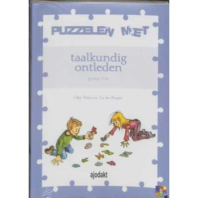 Afbeelding van Puzzelen met taalkundig ontleden set 5 ex Groep 7 8