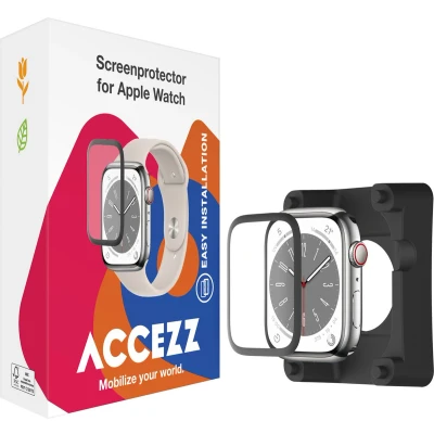 Afbeelding van Screenprotector Apple Watch 42 mm: Accezz met applicator Folie (plastic)